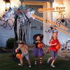 6 'Halloween decorations with poseable wings and arms