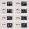 15 inch 3D Flame Electric Infrared Quartz Fireplace Stove without remote control