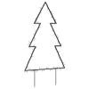 Christmas Light Decoration with Spikes Tree 80 LEDs 23.6"