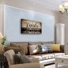 Canvas Wall Art for Living Room,Family Wall Art,Family Grateful Thankful Blessed Wall Decor